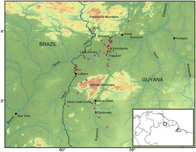 Connectivity of Neotropical River Basins in the Central Guiana Shield Based on Fish Distributions